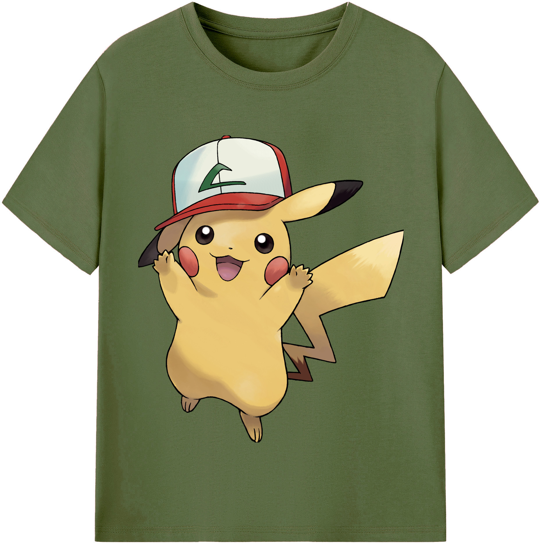 （画像用） ポケットモンスター Pokémon 綿100％半袖Tシャツ（フロントプリント）